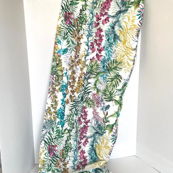 Hudson Bay Wild Flower Floral Cotton Shower Curtain 72x72 – Florence Square - Picture 3 of 7